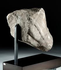 Sold at Auction: Lifelike / Large Roman Marble Horse Head