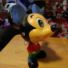 Vintage 1976 pull string talking Mickey Mouse | eBay