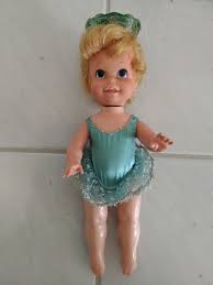MATTEL Baby Dancerina Ballerina doll 1969 Vintage Blue Dress ...