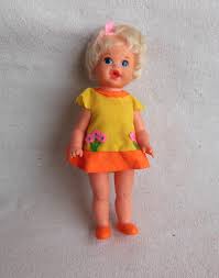 Vintage 1968 Mattel Baby Fun Doll Original Dress Hong Kong ...