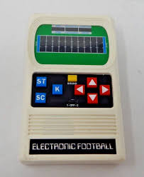 Mattel Handheld Electronic Football Game tested it works | eBay