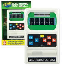 Retro Mattel Electronic Football Handheld Game 2014 Lights ...