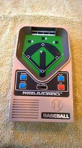 VINTAGE MATTEL ELECTRONICS BASEBALL HANDHELD TRAVEL VIDEO GAME 1978 antique test | eBay