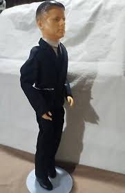 RARE John Kennedy Posable 14" Figure President JFK Japan Fancy Doll TKR Vintage | eBay