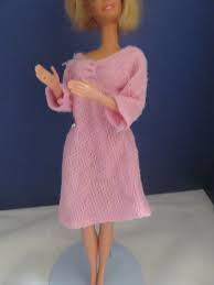Vintage Barbie Pink Knit Dress | eBay