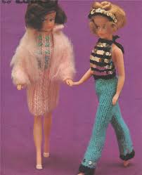 Dolls Clothes Knitting Pattern PDF for 11 - 12 Inch Doll ...