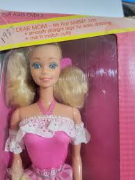 My First Barbie Pink Dress Mattel Vintage 80's | eBay