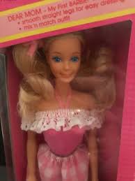 MATTEL 1982 - ITEM # 1875 with the "My First Barbie Face"