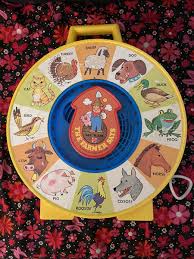 Vintage Mattel 1983 The Farmer Says Pull String Version Made ...