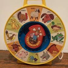 See N Say Vintage Mattel 1984 the Farmer Says Original Pull ...