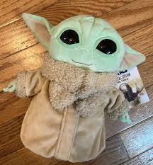 Mattel Star Wars 8" Small Yoda Baby Stuffed Toy Grogu From ...