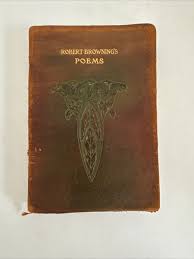 Robert Browning's Poems - Thomas Crowell & Co. 1896 - Soft Leather Cover - Rare | eBay
