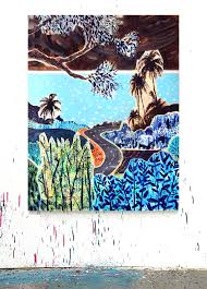 Blue Sea, Painting by Rudi Cotroneo | ArtMajeur