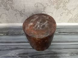 Buy Vintage Wooden Flower Pot , Vintage Wooden Pot Carved ...
