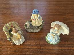 Sandra Kucks Treasures Figurines, Set of 3, Vintage ...