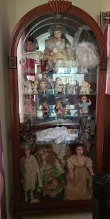 Cabinet with Dolls