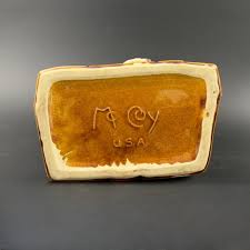 Vintage Mccoy Spinning Wheel Planter: Ceramic Dog & Cat Decor - Etsy