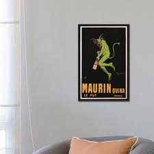 East Urban Home 'Maurin Quina Advertisement, c.1922' by Leonetto Cappiello - Gallery-Wrapped Canvas Giclée Print on Canvas | Wayfair