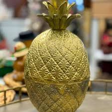 Accents | Luxurious Gold Pineapple Decor Accent | Poshmark