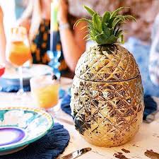 Talking Tables talking tables gold pineapple ice bucket with ...