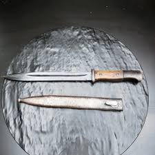 WW2 German K98 Mauser Bayonet CVL 43 Knife+1942 Scabbard Original Militaria | eBay