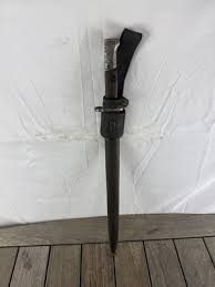 Vintage WW2 Bayonet Mauser FN Model 24 With Scabbard And Frog Long Blade | eBay