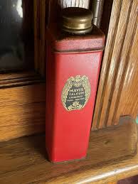 antique 1920 Deco mavis bathroom powder tin made in the USA ...