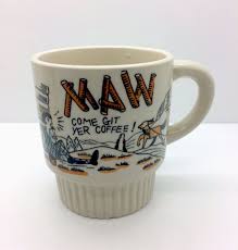 MAW COME GIT YER COFFEE" "PAW YER COFFEES READY" 2 Hand ...