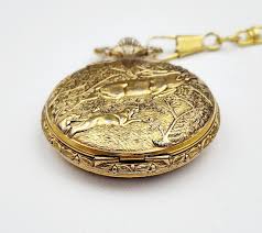 Men's Vintage SWISS Pocket Watch EVER SWISS "Hunting". Manual Wind | eBay