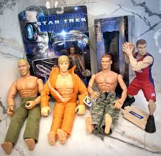 Lot Of Vintage Old Toys 90s Action Figures Star Trek Hasbro ...