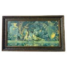 Art Deco Maxfield Parrish "Garden of Allah" Print, circa 1920 at 1stDibs | maxfield parrish garden of allah, garden of allah maxfield parrish, garden of allah painting