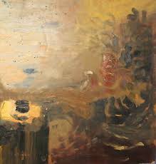 Vintage expressionist oil painting landscape | eBay