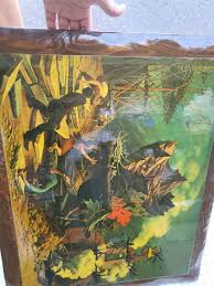 Vtg Peter blume the Rock Print On Carved Wood 28x23 | eBay