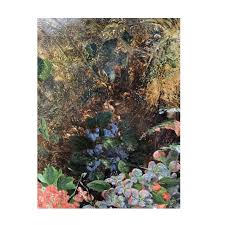 Victorian antique English still life of flowers, birds nest, eggs in a. For Sale at Ruby Lane