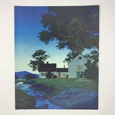 Original Mayfield Parrish Twilight Calendar Print~Signed ...