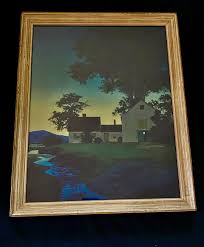 Twilight by Maxfield Parrish - Etsy