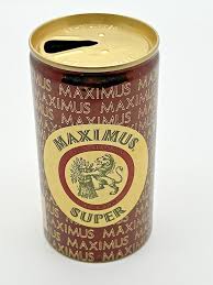 Vintage MAXIMUS SUPER BEER CAN F X Matt Brewing **PART OF ...