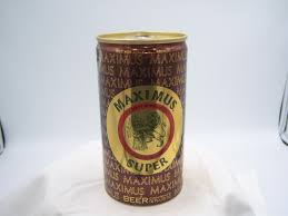 LE - 1970-80's Maximus Super Aluminum 12 Oz EMPTY Pull Tab ...