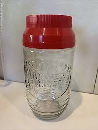 Anchor Hocking Vintage Maxwell House Coffee Clear Glass ...