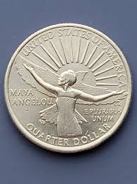 RARE QUARTER ERROR - MAYA ANGELOU - 2022 ...