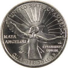 2022 P Maya Angelou American Women Quarter BU Uncirculated ...