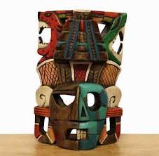 Mayan Mask, Mexican handicraft, craftwork | eBay