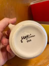 Retro Art Deco Creamer Mayer China Vintage Restaurant Diner ...