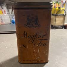 Vintage Mayfair Tea Tin 1/2 lb., The Great Atlantic ...