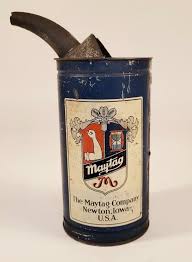Antique 1920's MAYTAG Fuel, Motor Oil Mixing Can, Automobile ...