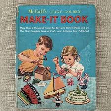 Vintage McCall's Giant Golden MAKE-IT BOOK 1953 Harback | eBay