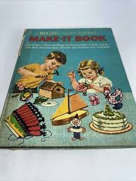 Vintage McCall's Giant Golden MAKE-IT BOOK 1953 Hardcover | eBay