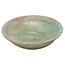 Green-Glazed Dish, Han Dynasty For Sale at 1stDibs