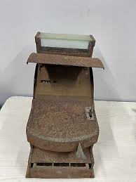 Antique Rusty Gold Cash Register for Major Restoration ...