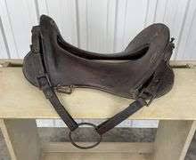Antique McClellan type military saddle - Schneider ...